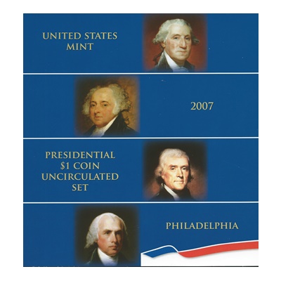 2007 Presidential $1 Coin Uncirculated Set (P)